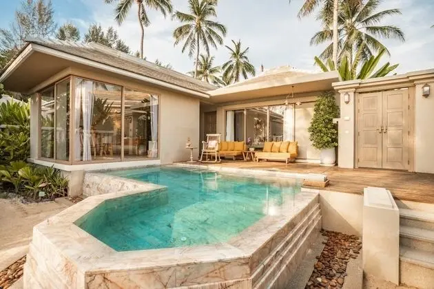 Two-bedroom Beachfront Family Pool Villa
