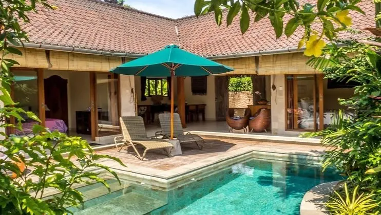 Deluxe Villa, 2 Yatak Odası, 2 Banyolu, Havuz Manzaralı (Private Avanti)