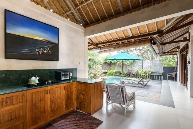 Deluxe Villa, 2 Yatak Odası, 2 Banyolu, Havuz Manzaralı (Private Avanti)