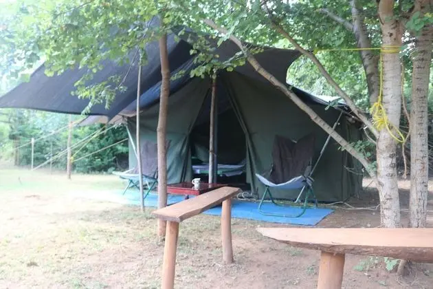 Classic Çadır, 2 Tek Kişilik Yatak, Bahçe Manzaralı, Bahçeli