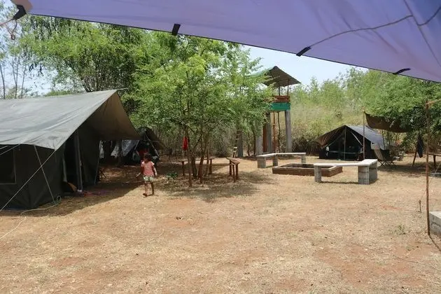 Classic Çadır, 2 Tek Kişilik Yatak, Bahçe Manzaralı, Bahçeli