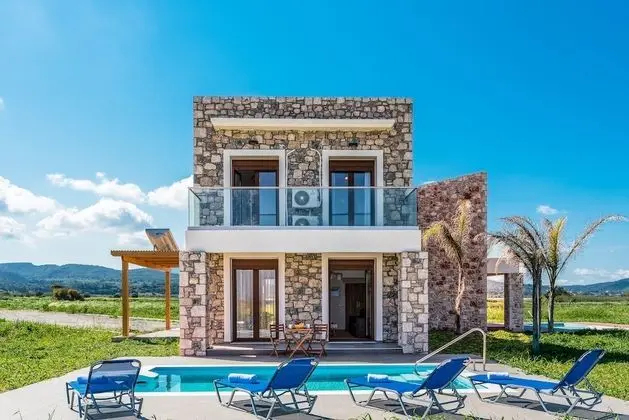 Villa, 2 Yatak Odası, Kişiye Özel Havuzlu, Deniz Manzaralı (Attalos)
