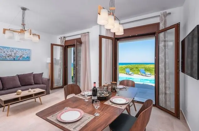 Villa, 2 Yatak Odası, Kişiye Özel Havuzlu, Deniz Manzaralı (Diagoras)