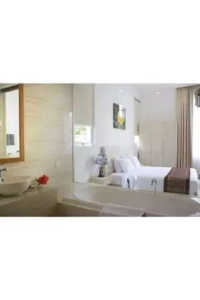 Deluxe Tek Büyük Yataklı Oda, Avlu Manzaralı