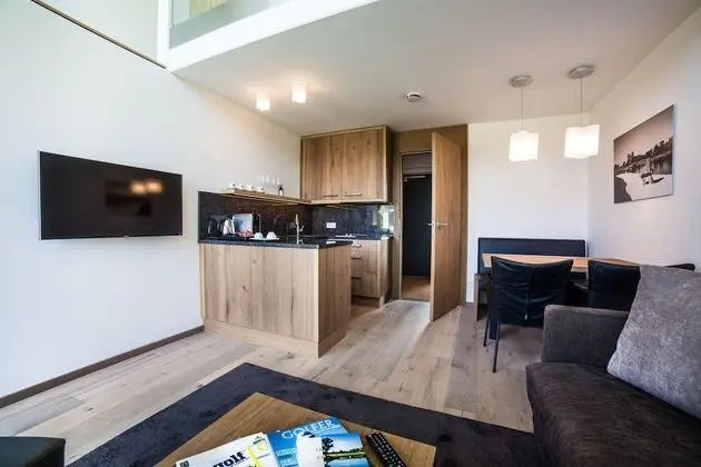 Luxury Apart Daire, 1 Büyük (Queen) Boy Yatak ve Çekyat, Mutfak
