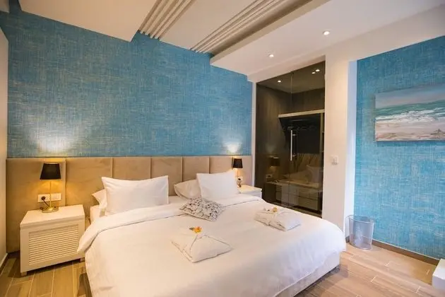 Deluxe Tek Büyük Yataklı Oda, Veranda (AQUA MARINE)