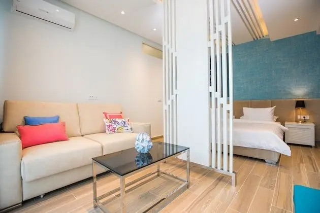 Deluxe Tek Büyük Yataklı Oda, Veranda (AQUA MARINE)