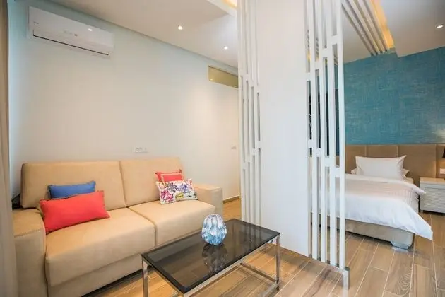 Deluxe Tek Büyük Yataklı Oda, Veranda (AQUA MARINE)