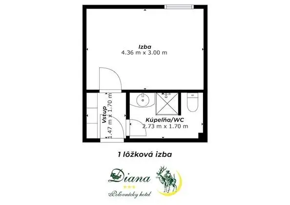 Tek Büyük Yataklı Oda