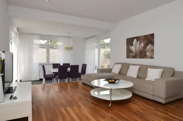 Deluxe Apart Daire, 2 Yatak Odası, Teras, Bahçe Manzaralı