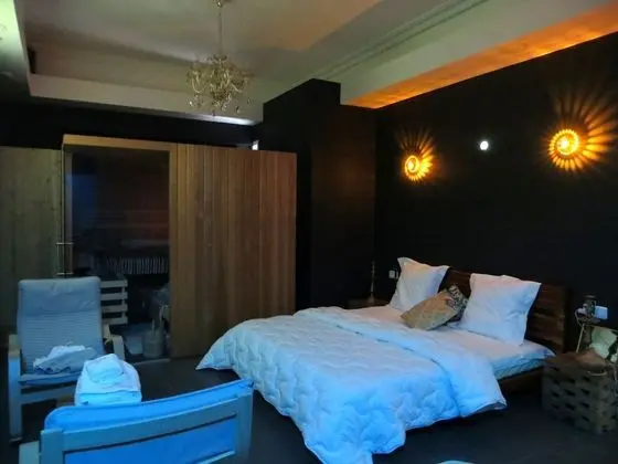 Romantic Tek Büyük Yataklı Oda, Sıcak Su Havuzu