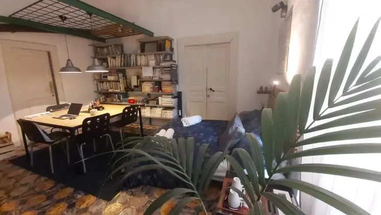 Oda, 1 Yatak Odası, Şömine