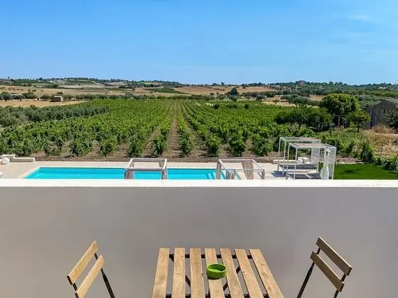 Elite Stüdyo Süit, Teras, Havuz Manzaralı