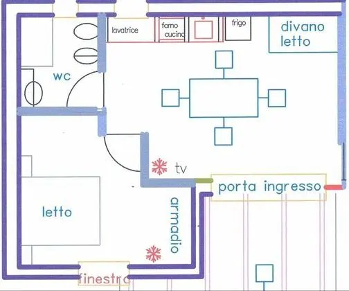 Apart Daire, Bahçeli (Ulivo)