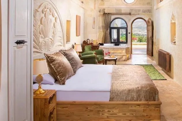 Jakuzili Cave Suite, Şehir veya Dağ Manzaralı, Jakuzili ve Verandalı