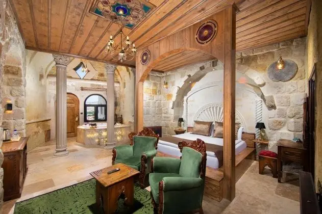 Jakuzili Cave Suite, Şehir veya Dağ Manzaralı, Jakuzili ve Verandalı