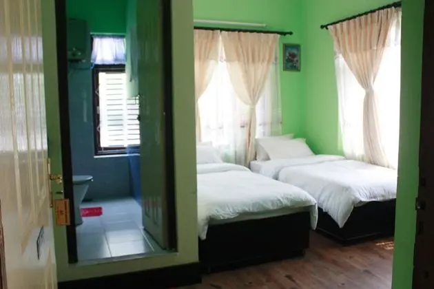 Deluxe Tek Büyük veya İki Ayrı Yataklı Oda, 2 Tek Kişilik Yatak, Bahçe Manzaralı