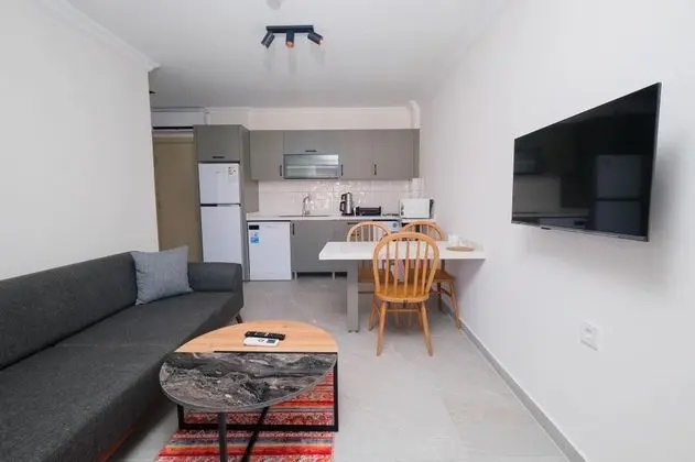 Deluxe Apart Oda, Havuz Manzaralı, Tam Donanmlı Mutfak - Full Kitchen