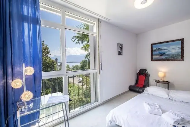 Family Apart Daire, Birden Çok Yatak, 2 Banyolu (Divina Minusio)