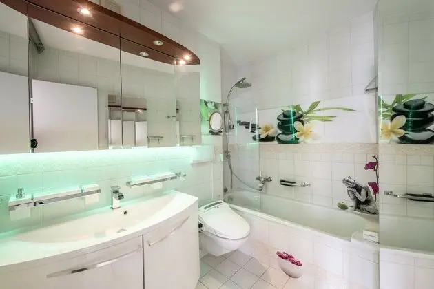 Family Apart Daire, Birden Çok Yatak, 2 Banyolu (Divina Minusio)