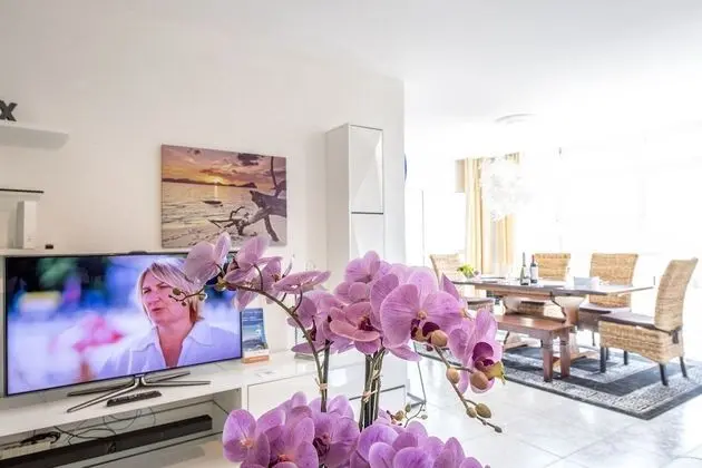 Family Apart Daire, Birden Çok Yatak, 2 Banyolu (Divina Minusio)