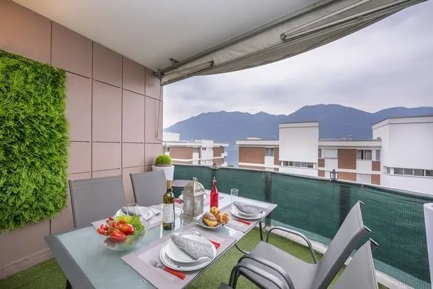 Family Apart Daire, Birden Çok Yatak, 2 Banyolu (Divina Minusio)