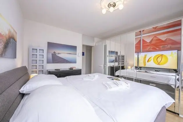 Family Apart Daire, Birden Çok Yatak, 2 Banyolu (Divina Minusio)