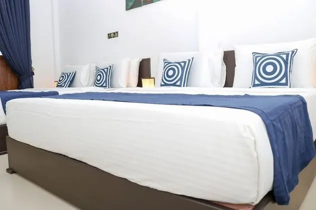 Luxury Dört Kişilik Oda, Birden Çok Yatak, Bahçe Manzaralı
