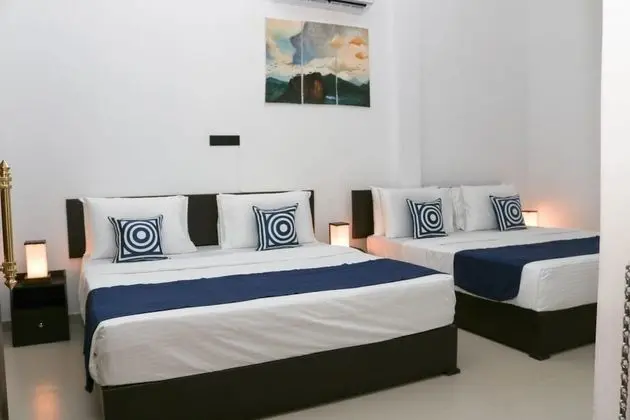 Luxury Dört Kişilik Oda, Birden Çok Yatak, Bahçe Manzaralı
