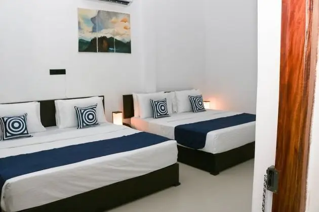 Luxury Dört Kişilik Oda, Birden Çok Yatak, Bahçe Manzaralı
