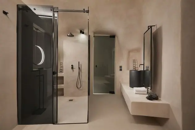 Elysium Cave Suite with Jetted Tub, Caldera View