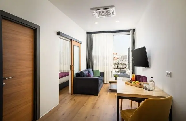 Deluxe Apart Daire, Balkon