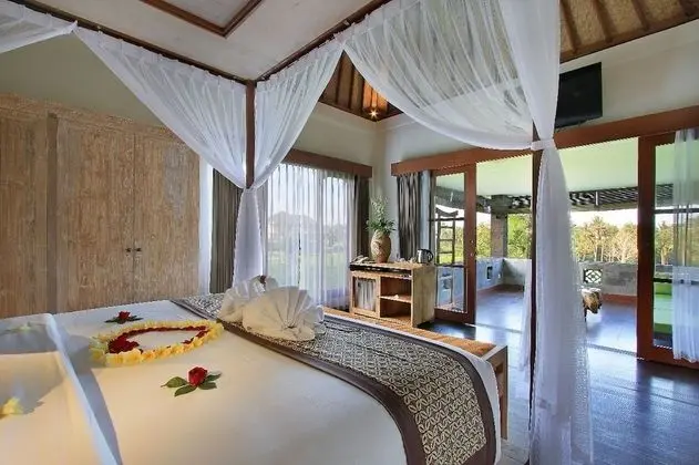 Two-Bedroom Private Pool Villa with Rice Field View