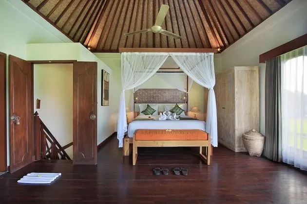 Two-Bedroom Private Pool Villa with Rice Field View