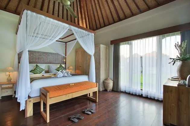Two-Bedroom Private Pool Villa with Rice Field View