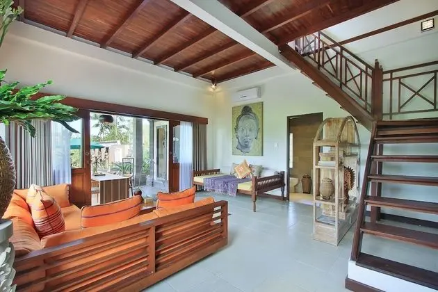 Two-Bedroom Private Pool Villa with Rice Field View