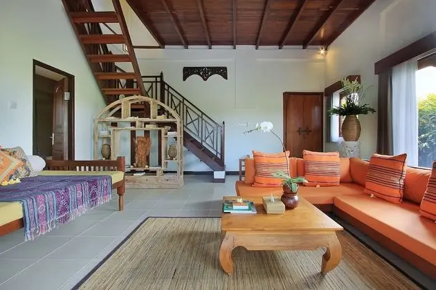 Two-Bedroom Private Pool Villa with Rice Field View
