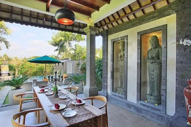 Two-Bedroom Private Pool Villa with Rice Field View