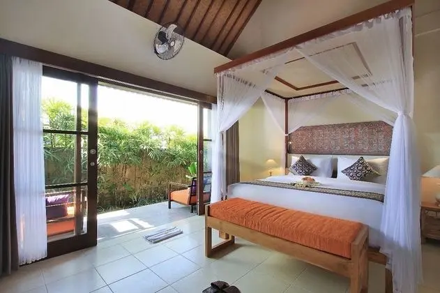 Two-Bedroom Private Pool Villa with Rice Field View
