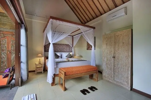 Two-Bedroom Private Pool Villa with Rice Field View