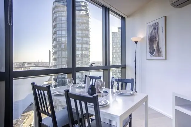City Apart Daire, 1 Yatak Odası, Balkon, Şehir Manzaralı