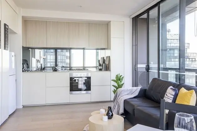 City Apart Daire, 1 Yatak Odası, Balkon, Şehir Manzaralı