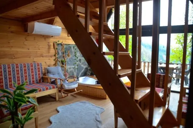 Bungalow 3 Kişilik Oda, Doğa Manzaralı, Jakuzili