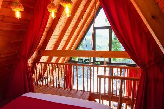 Bungalow 3 Kişilik Oda, Doğa Manzaralı, Jakuzili