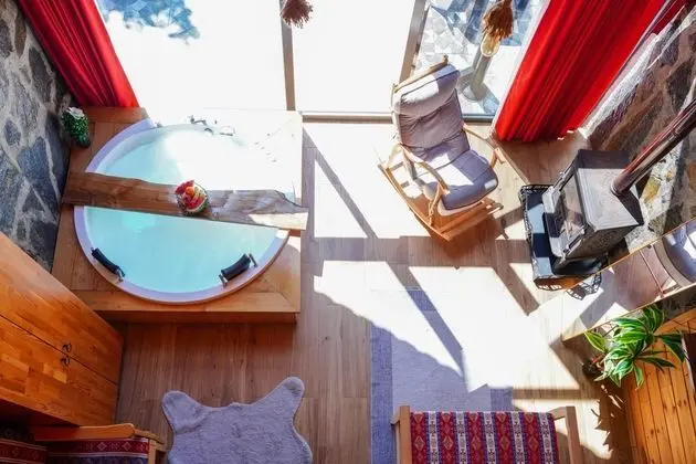 Bungalow 3 Kişilik Oda, Doğa Manzaralı, Jakuzili