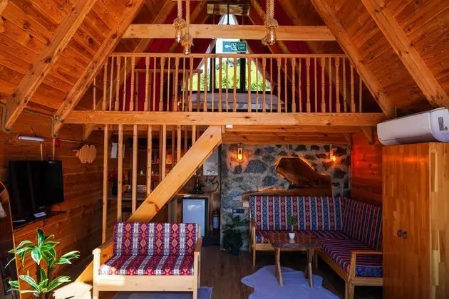 Bungalow 3 Kişilik Oda, Doğa Manzaralı, Jakuzili