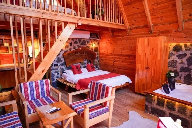Bungalow 4 Kişilik Oda, Doğa Manzaralı, Jakuzili