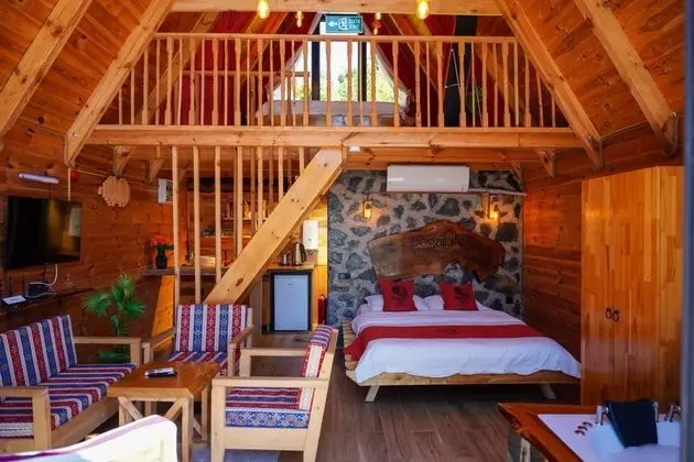 Bungalow 4 Kişilik Oda, Doğa Manzaralı, Jakuzili