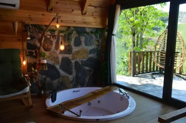 Bungalow - Çift Kişilik, Doğa Manzaralı, Jakuzili
