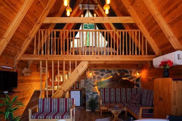 Bungalow - Çift Kişilik, Doğa Manzaralı, Jakuzili